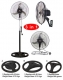 KF-1806FPWA 18" (45cm) Industrial Three in One Fan